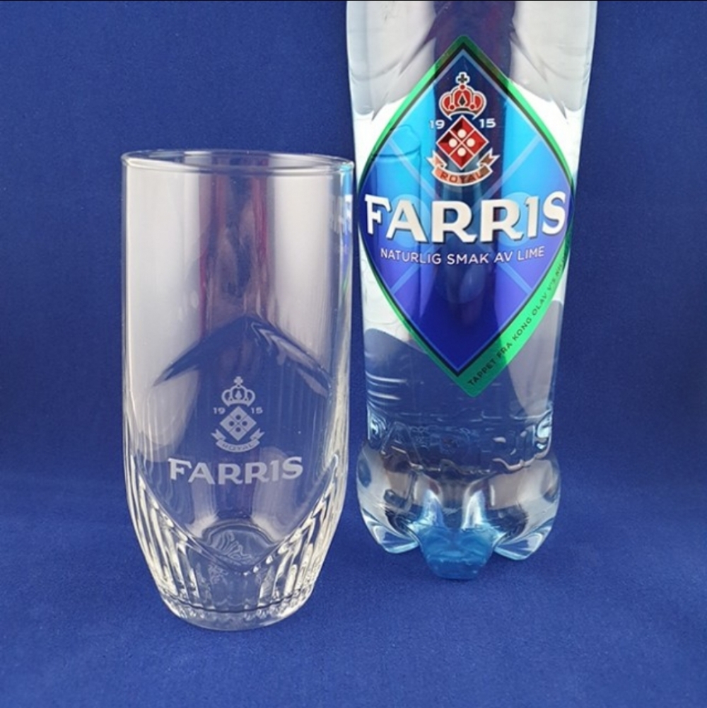 Farris Glass, 24cl. 6 stk. i esken. Nytt design.